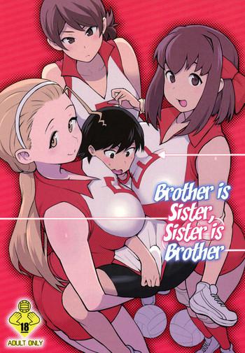 Outdoor Ani ga Watashi de Watashi ga Ani de | Brother is Sister, Sister is Brother- Girls und panzer hentai Facial