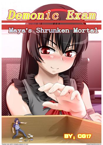 Milf Hentai Demonic Exam: Maya's Shrunken Mortal Ass Lover