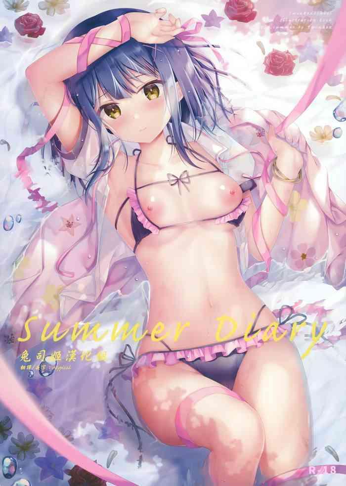 Milf Hentai Summer Diary- Original hentai Creampie