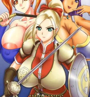 Spank HEROINES vs MONSTERS- Dragon quest heroes hentai Fuck My Pussy Hard