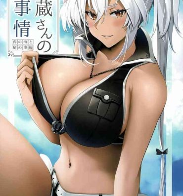Real Amatuer Porn (C99) [Marosaan (Yunamaro)] Musashi-san no Yoru Jijou Yoi no Umi to Himegoto-hen (Kantai Collection -KanColle-)- Kantai collection hentai Interracial