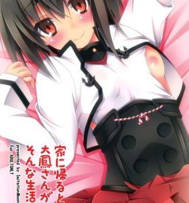 Sapphicerotica Ie ni Kaeru to Taihou-san ga Iru Sonna Seikatsu- Kantai collection hentai Webcam