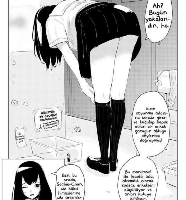 Big Dick [marushamo] Sachie-chan wa Chiisakushitai | Sachie-chan onu daha da küçültmek istiyor ( bölüm 1 ve 2 ) [ Türkçe ]- Original hentai Teasing