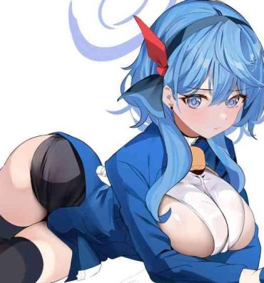 Brunettes Ako Short Manga- Blue archive hentai Friend