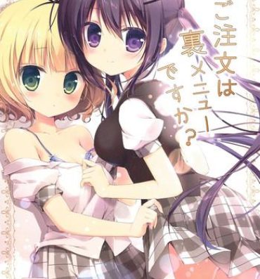 Hardcore Gochuumon wa Ura-Menu desu ka?- Gochuumon wa usagi desu ka hentai Hardcore Porn