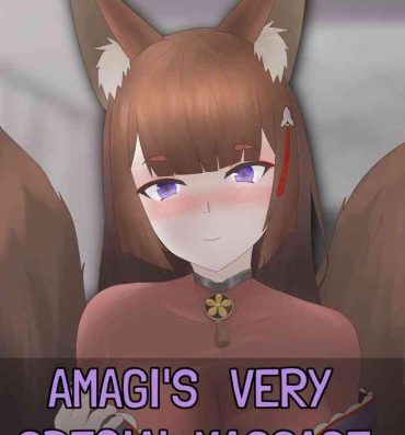 Massages Amagi’s very special massage- Azur lane hentai Best Blow Job